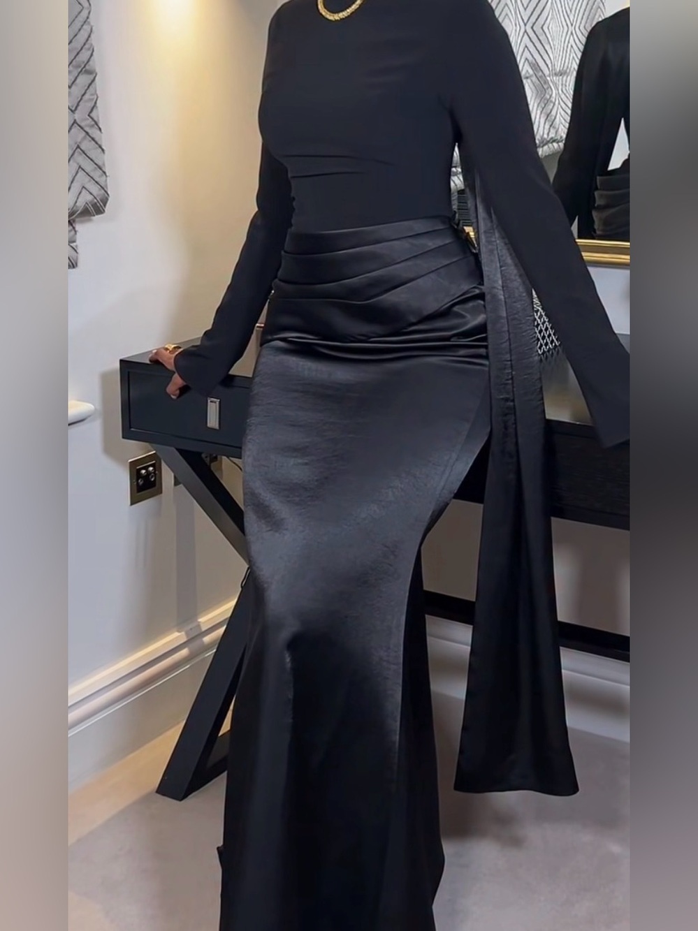 Black Evening Dress